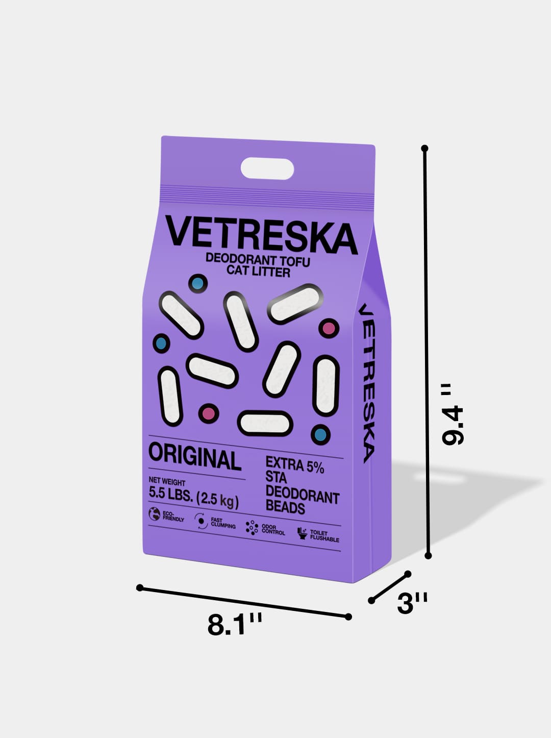 Original Deodorant Tofu Cat Litter