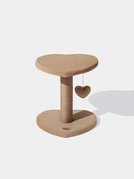 Heart & Hues Cat Climber - Caramel