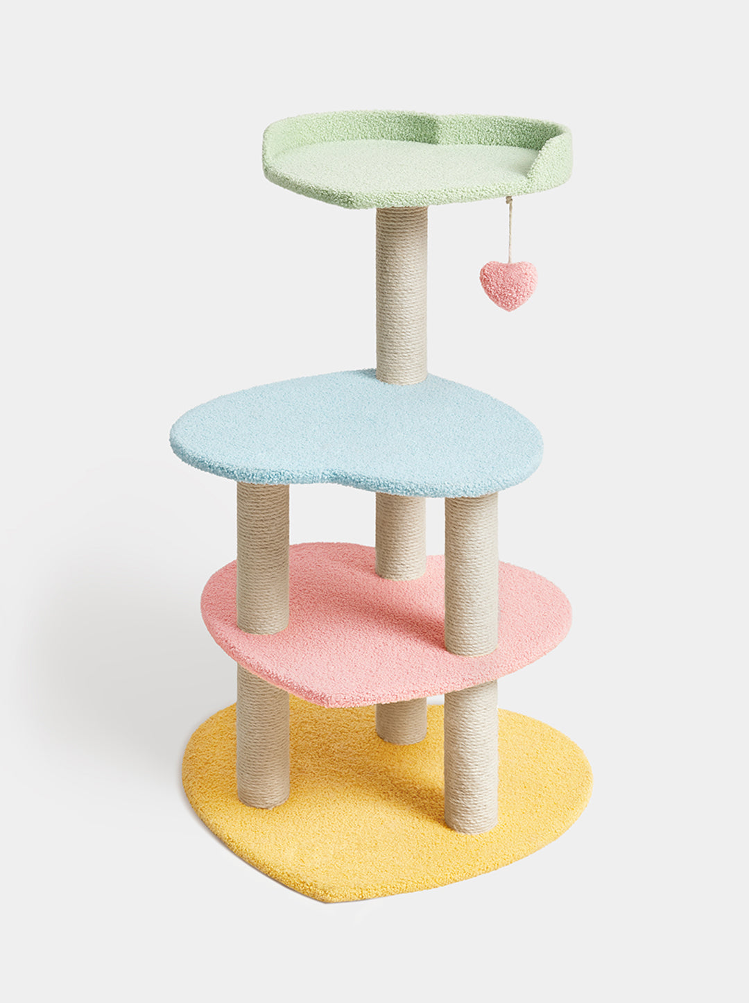 Heart-Shaped Cat Climber