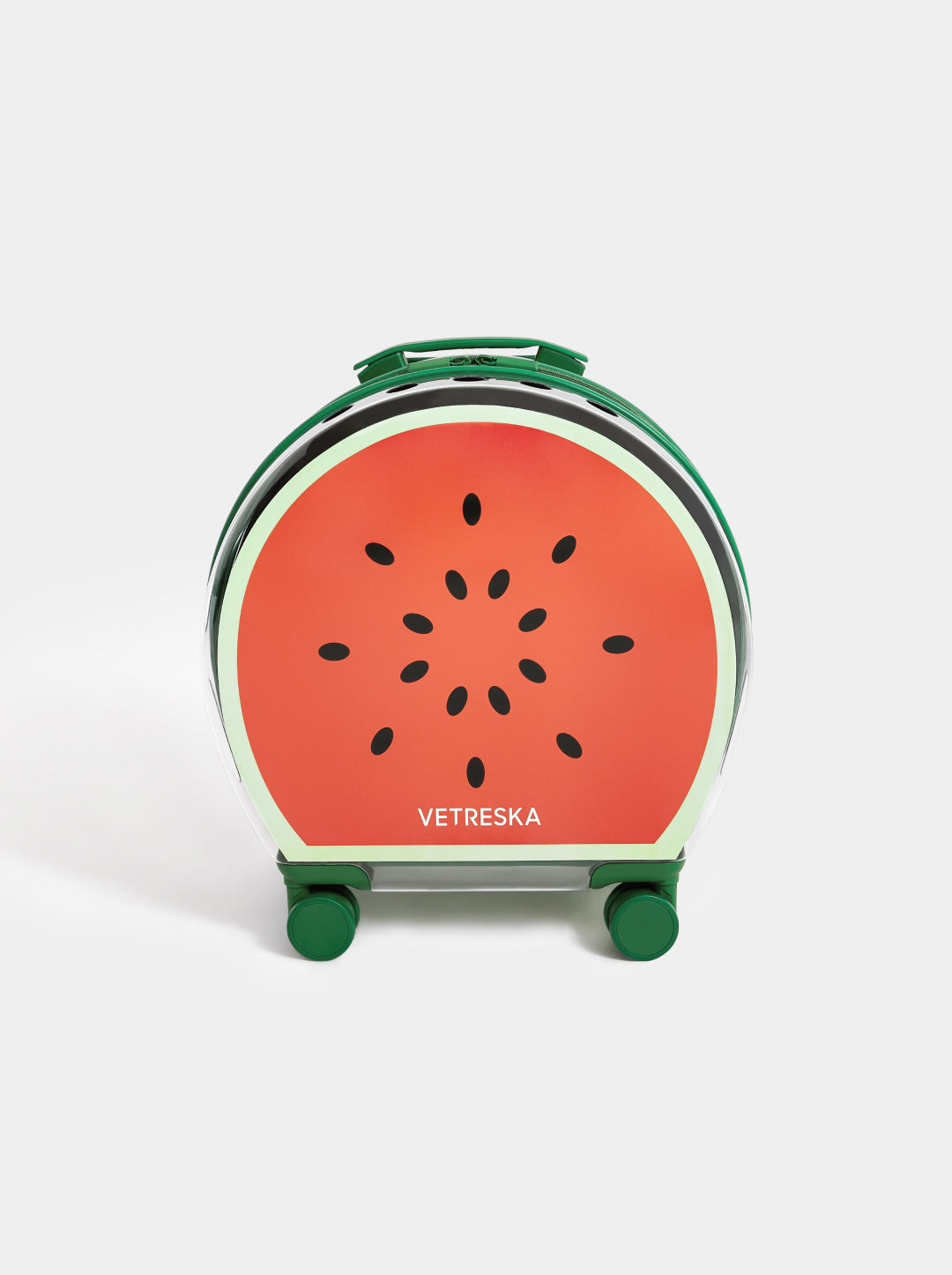 Bubble Pet Carrier - Green Color Block