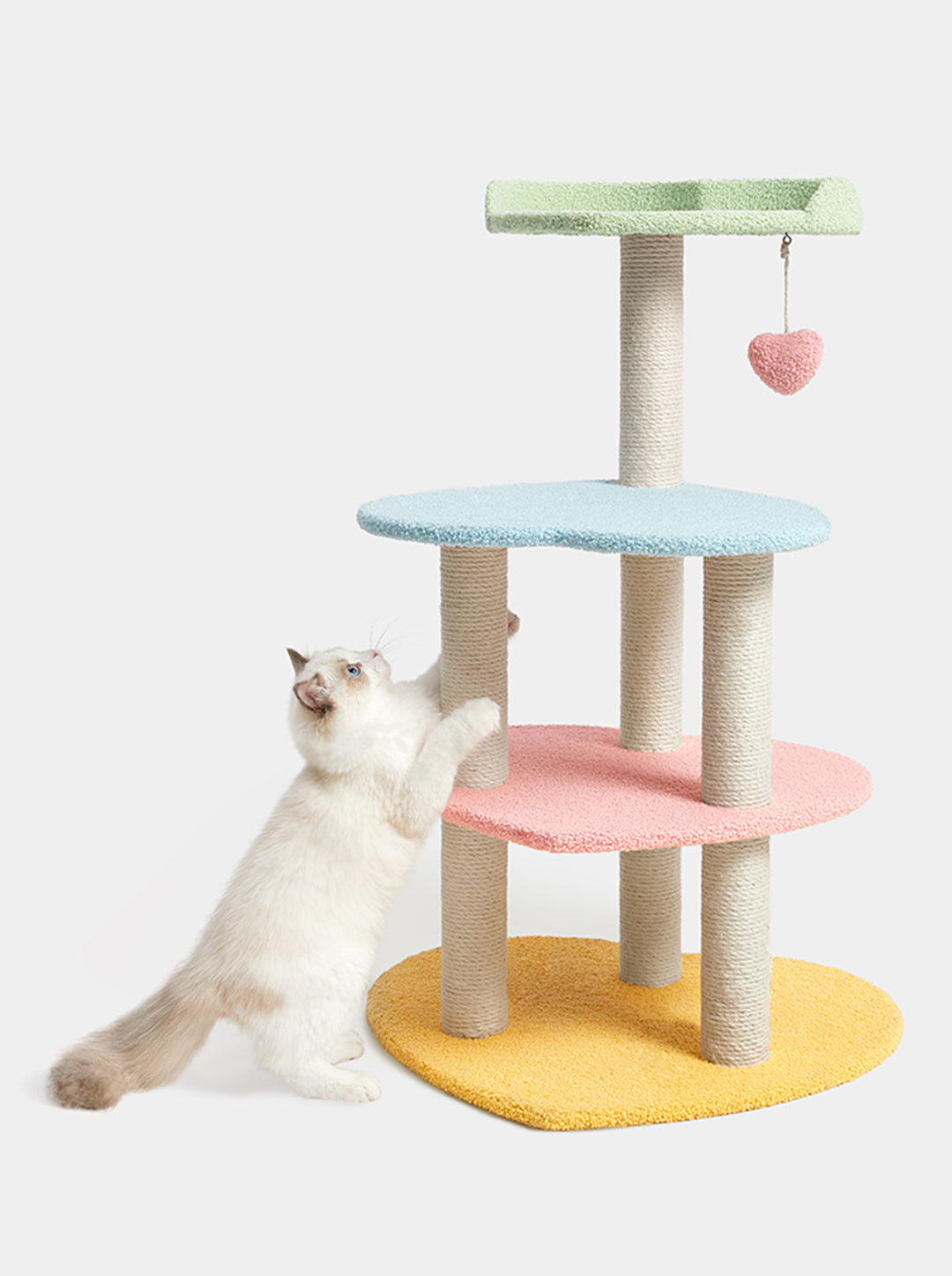 Heart-Shaped Cat Climber