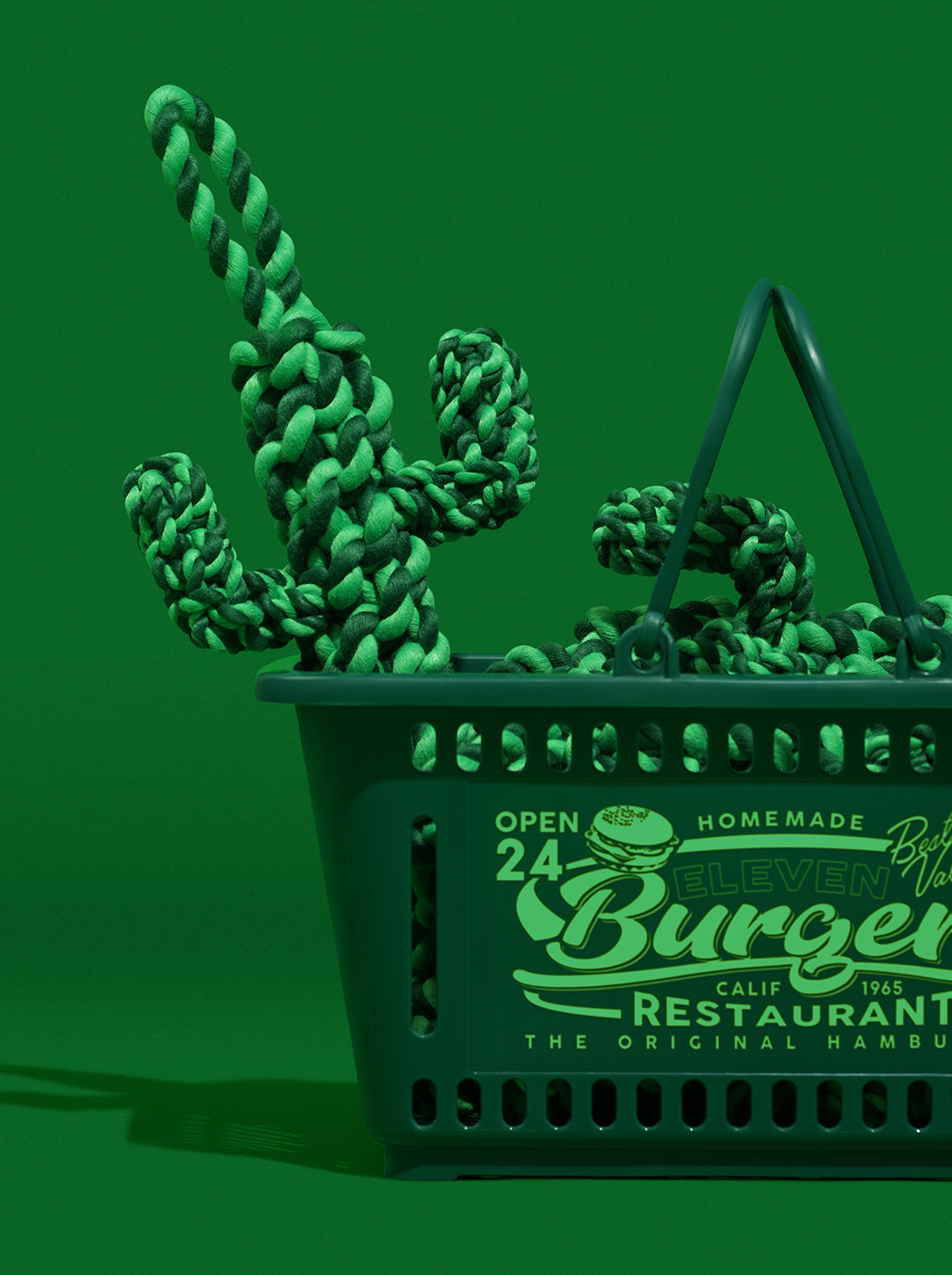 Oasis Cactus Knot Rope Toy