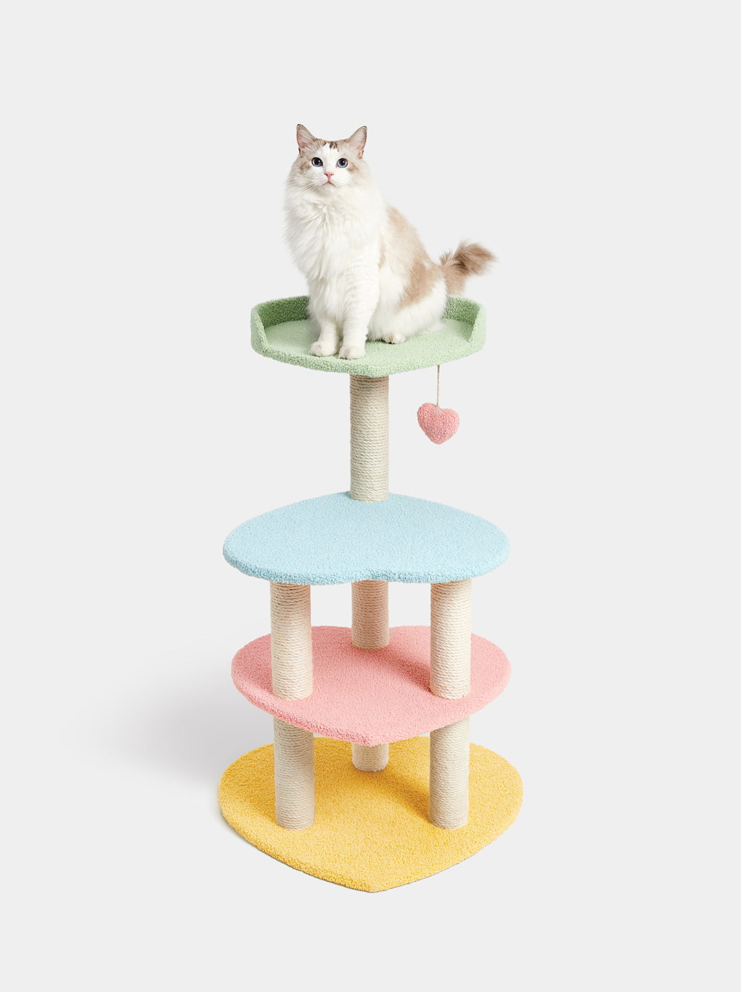 Heart-Shaped Cat Climber