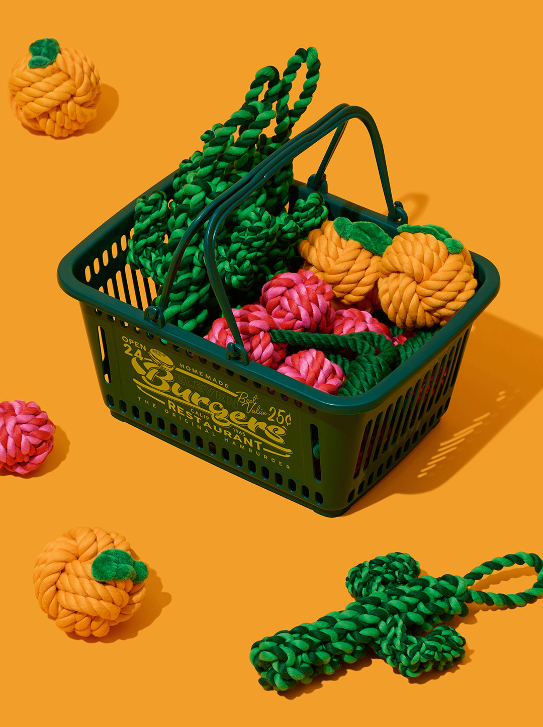 Oasis Cactus Knot Rope Toy