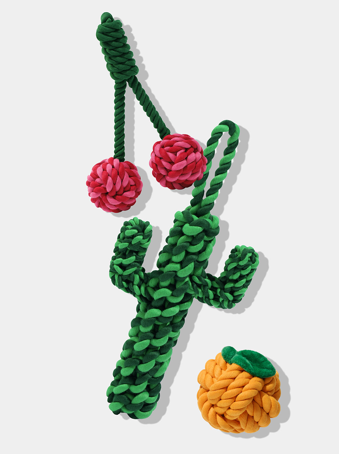 Cherry Knot Rope Toy