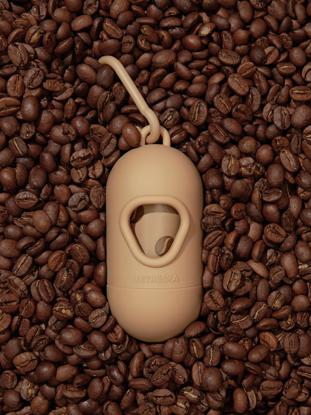 Coffee Poop Bags & Dispenser Set