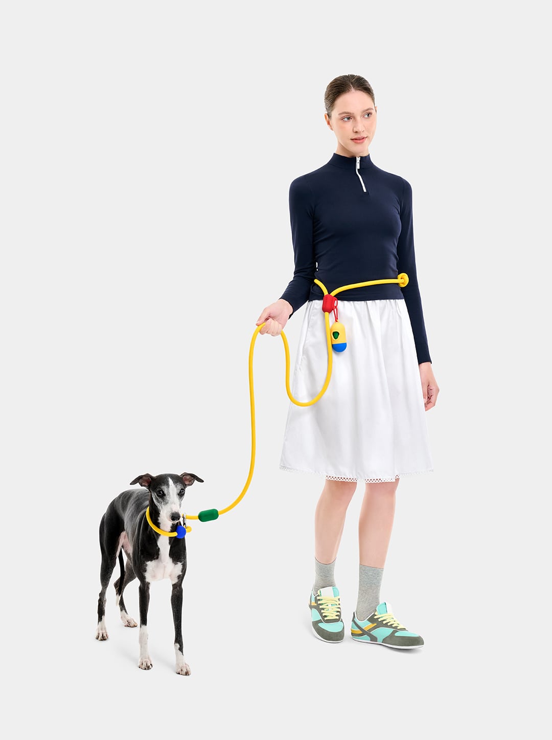Connect Hands-Free Rope Leash For Pets - Chroma