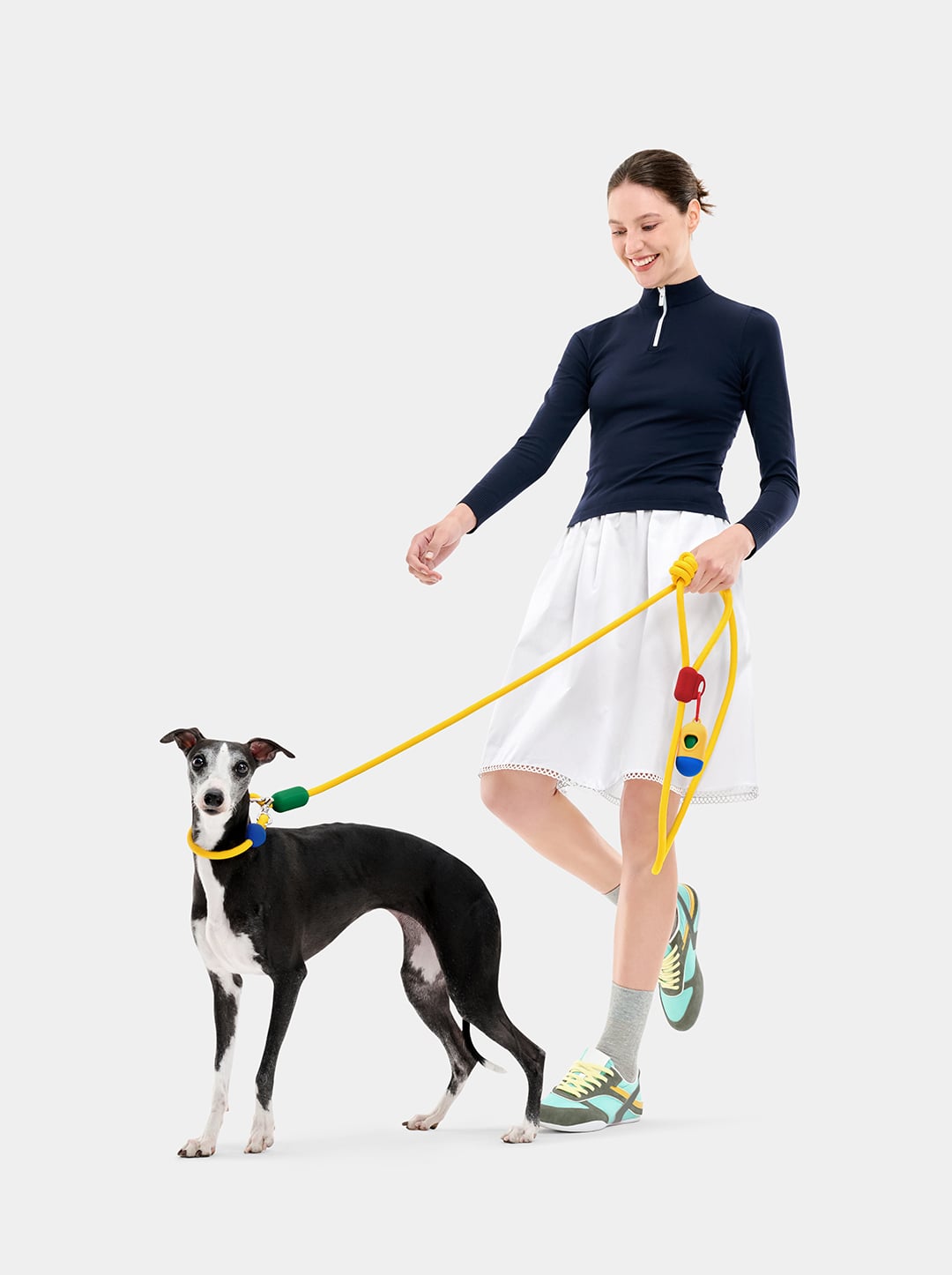 Connect Hands-Free Rope Leash For Pets - Chroma