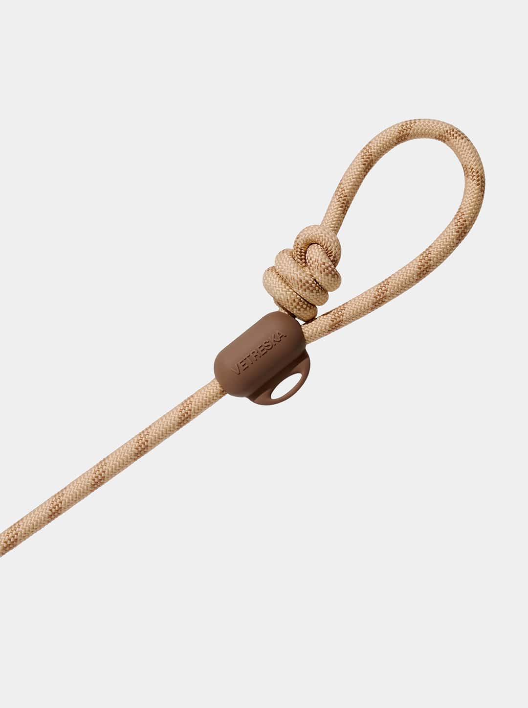 Connect Hands-Free Rope Leash For Pets - Coffee