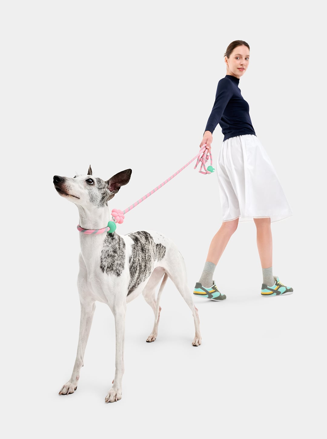 Connect Hands-Free Rope Leash For Pets - Flora