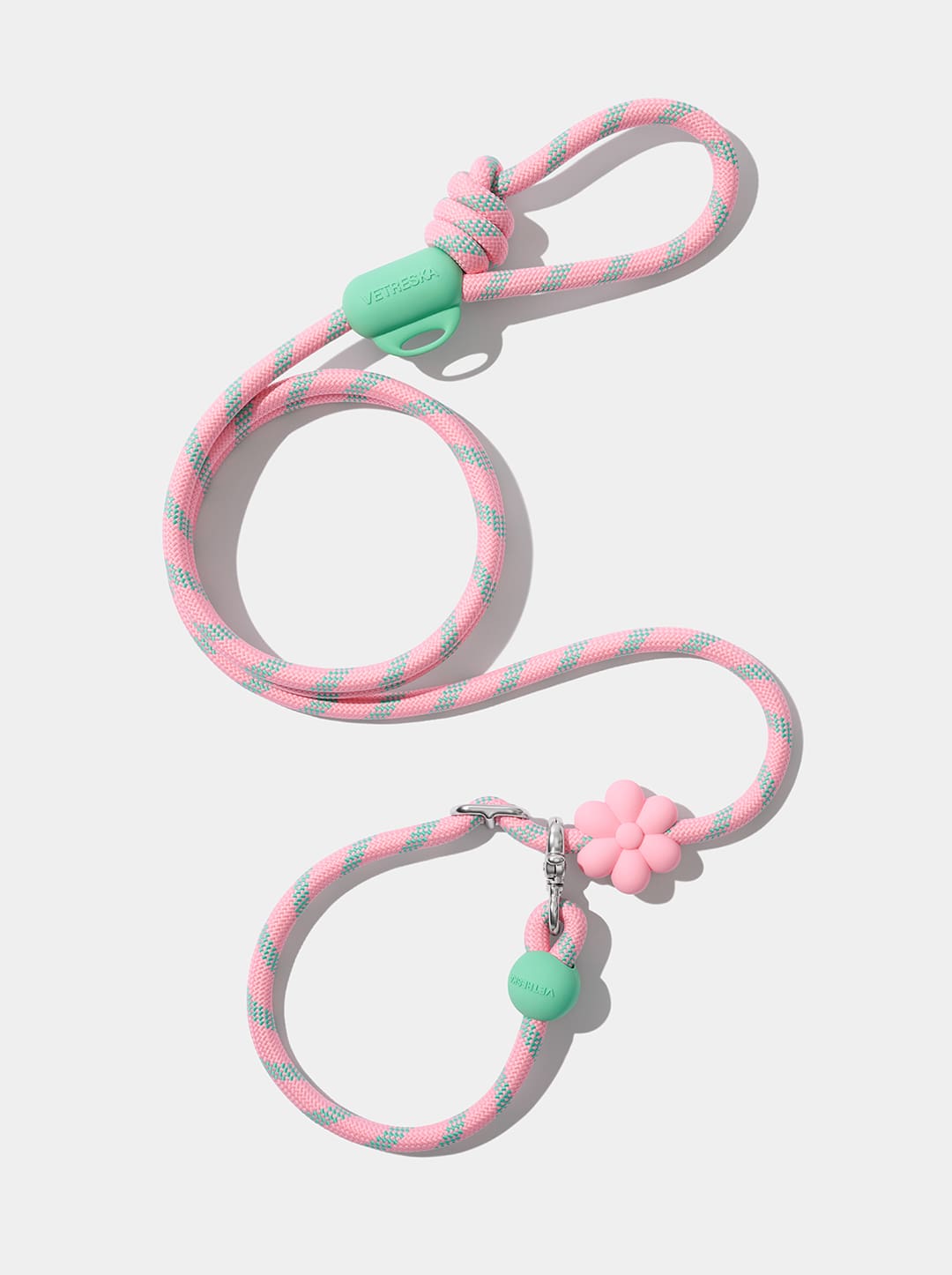 Connect 3 in 1 Walk Kit - Flora (Hands-Free Rope Leash, Hands-Free Poop Bag Clip, Dipsenser & Poop Bags)