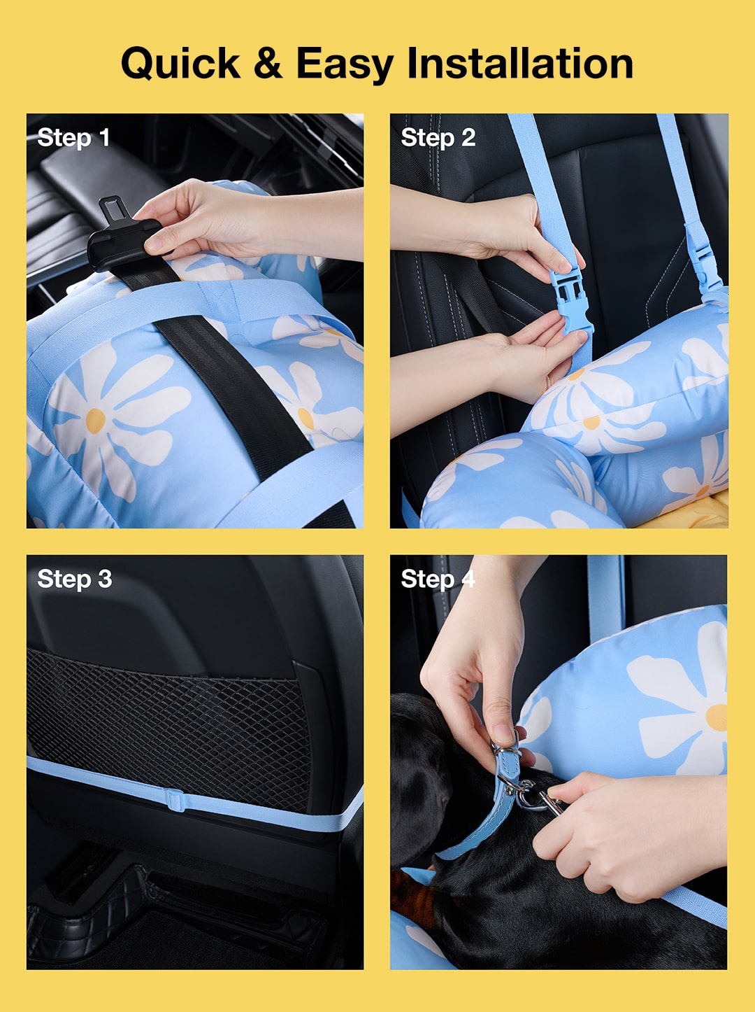 VETRESKA DAISY CAR SEAT PET CARRIER
