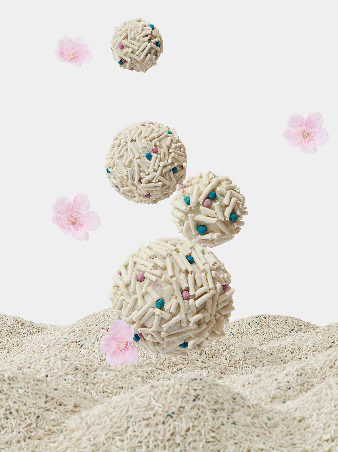 Cherry Blossom Scented Deodorant Tofu Cat Litter