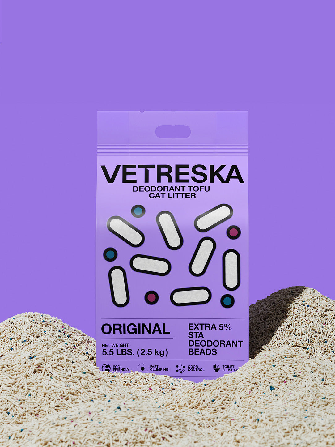 Deodorant Tofu Cat Litter