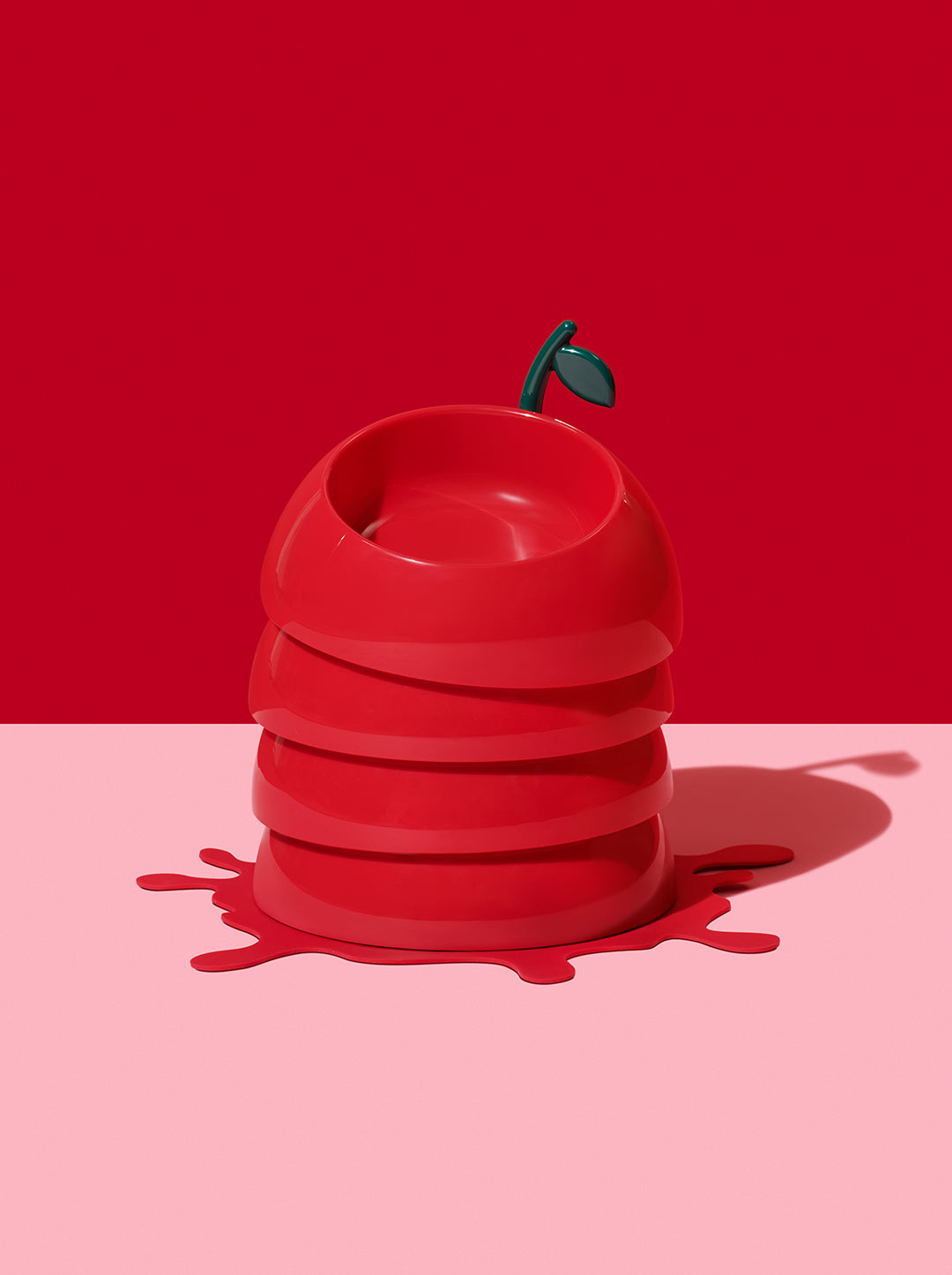 Juicy Cherry Pet Bowl, Spoon & Mat Set
