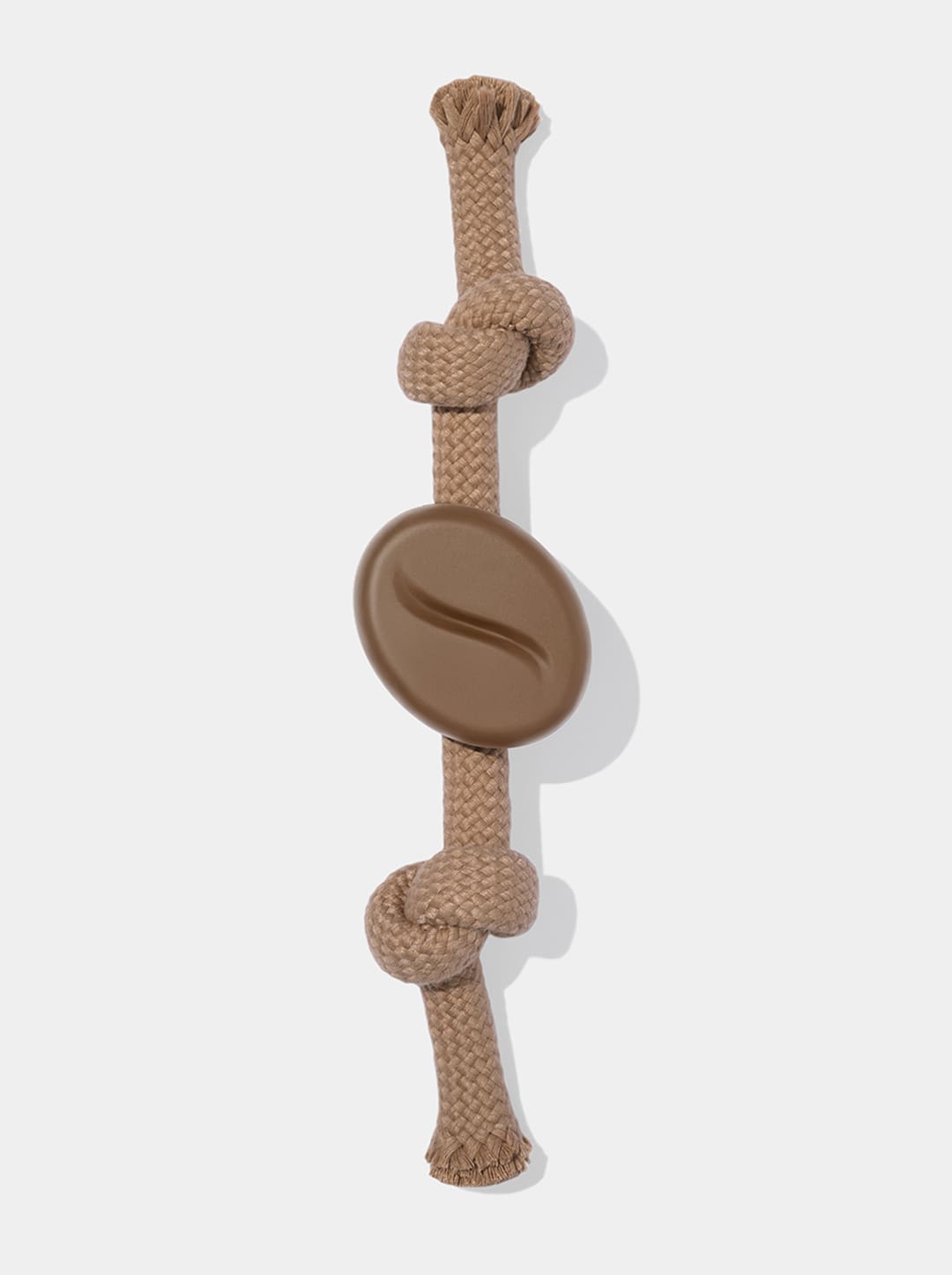 Playful Charm Knot Rope Toy (Coffee)