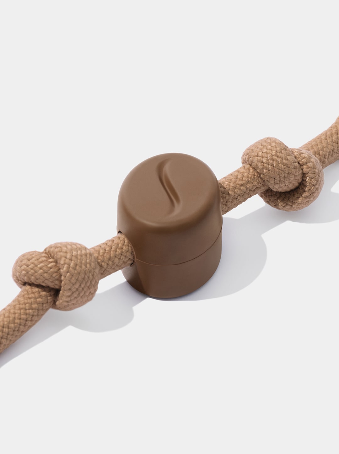 Playful Charm Knot Rope Toy (Coffee)