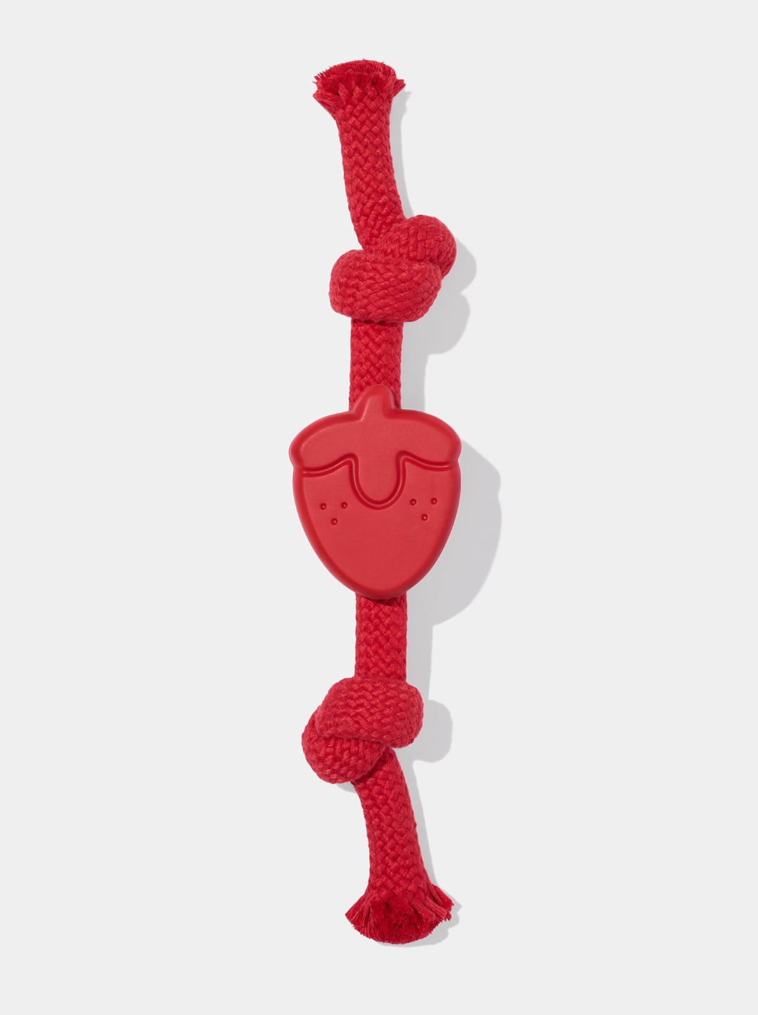 Playful Charm Knot Rope Toy (Strawberry)