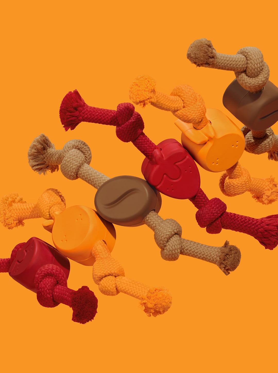 Playful Charm Knot Rope Toy
