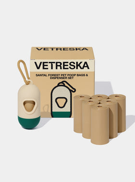 Santal Forest Poop Bags & Dispenser Set