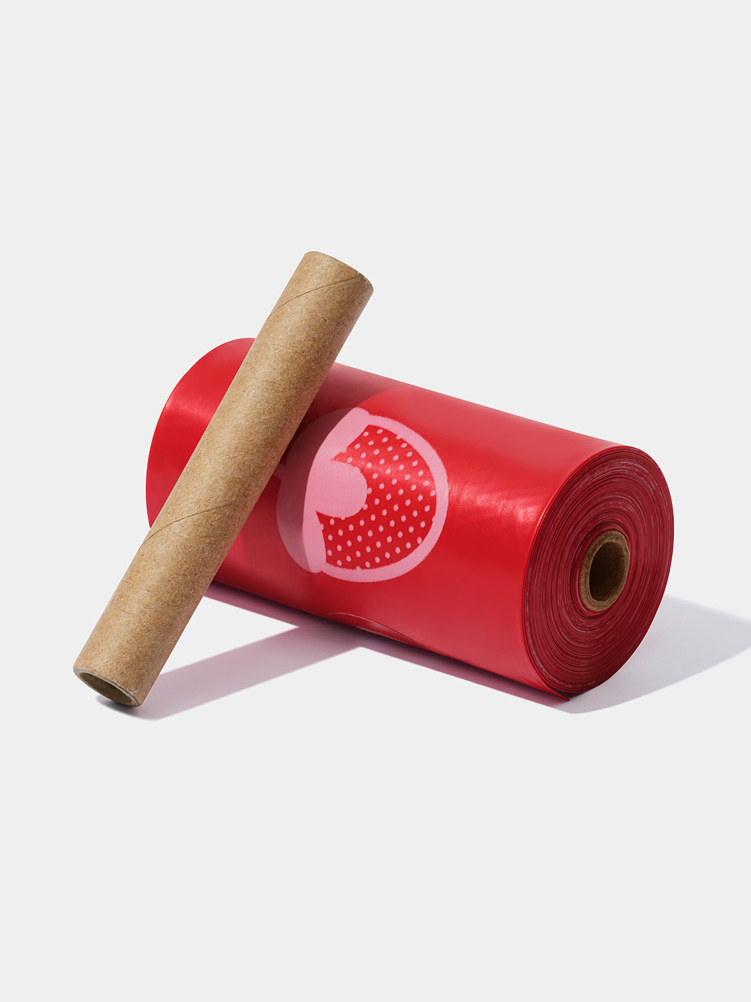 VETRESKA Strawberry Pet Poop Bags & Dispenser Set