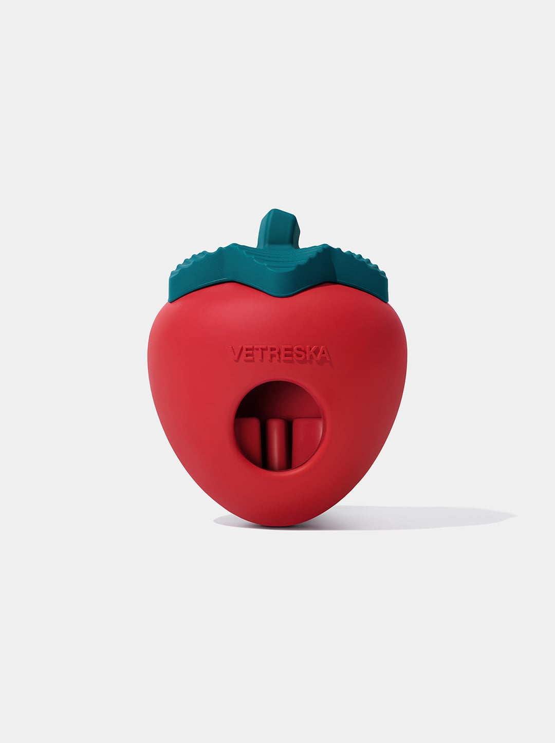 Strawberry Pet Treat Dispensing Toy