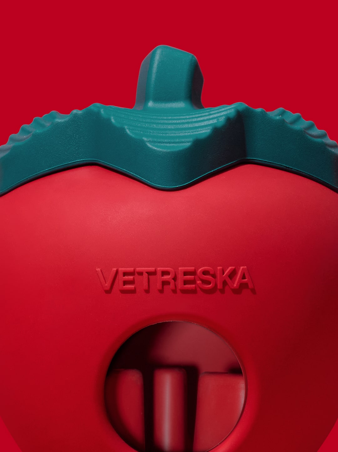 Strawberry Pet Treat Dispensing Toy