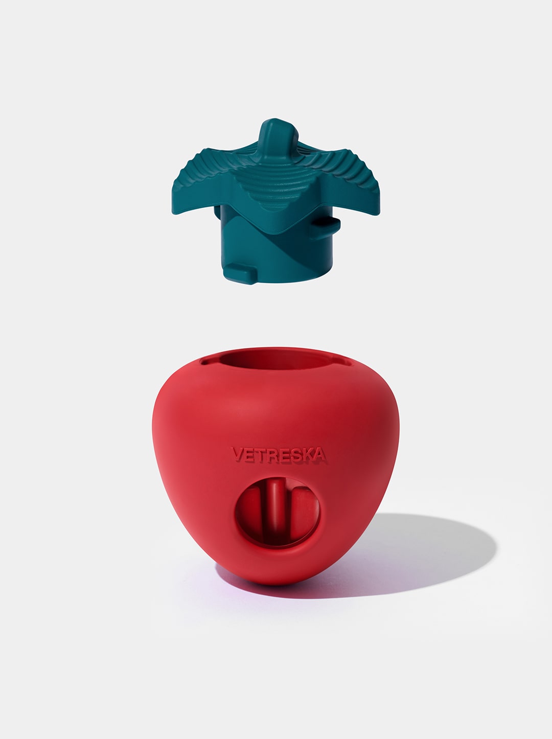 Strawberry Pet Treat Dispensing Toy