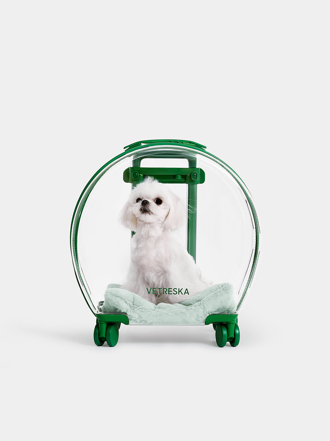 Shop VETRESKA Bubble Pet Carrier Green