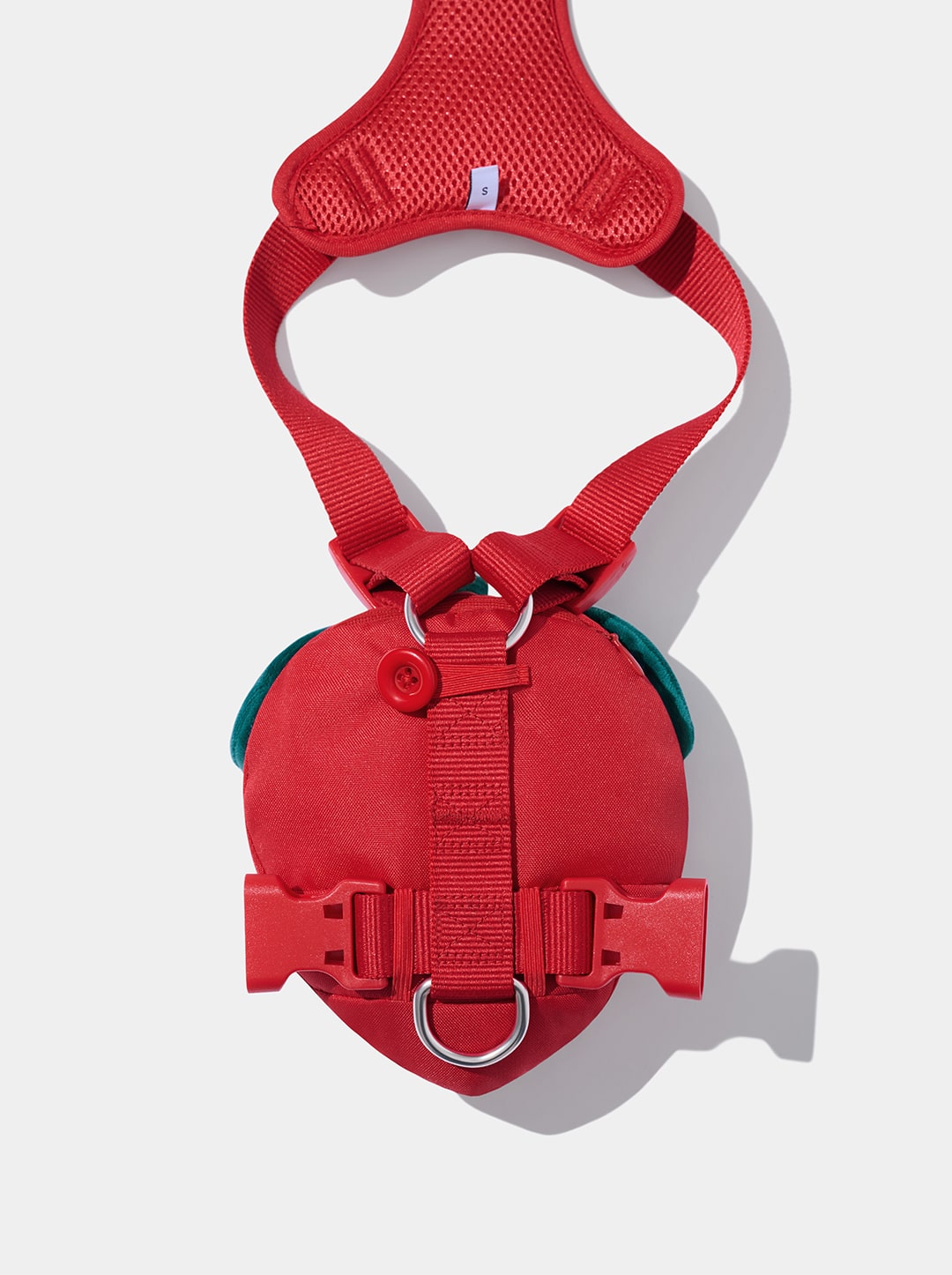 VETRESKA Strawberry Pet Backpack, Harness & Leash Set