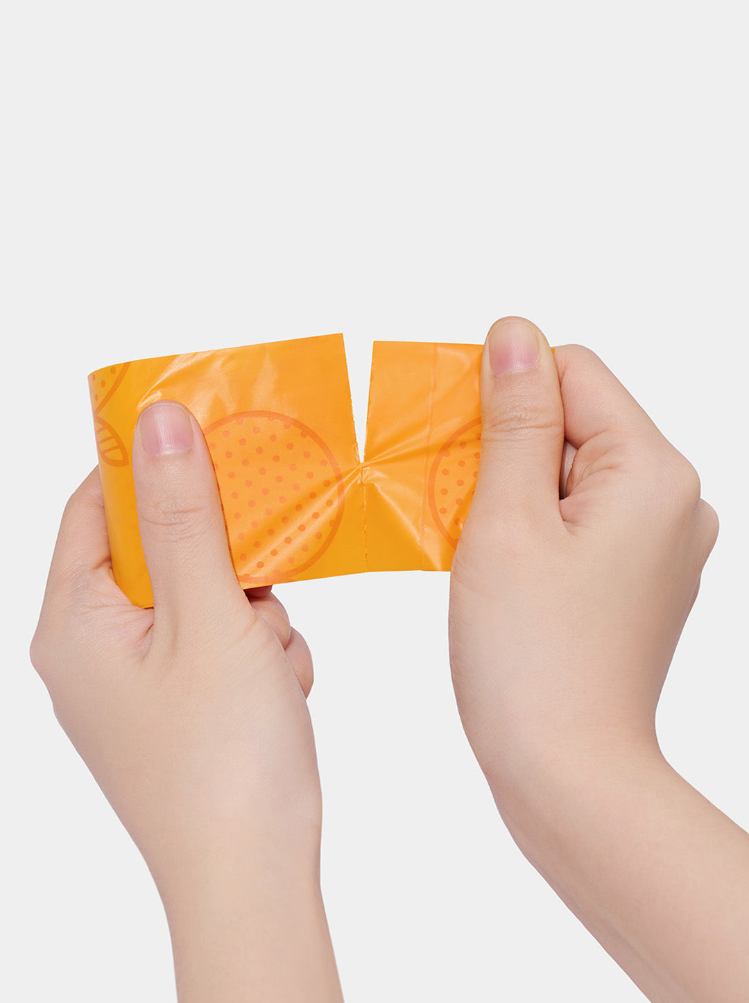 VETRESKA Tangerine Pet Poop Bags & Dispenser