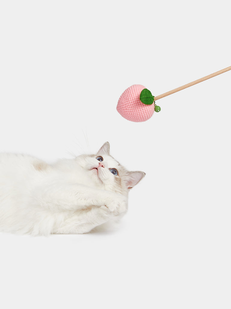 Vetreska - Peach Cat Wand