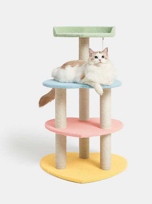 Heart-Shaped Cat Climber