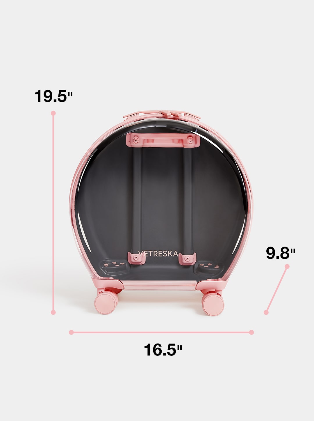 Bubble Pet Carrier - Pink