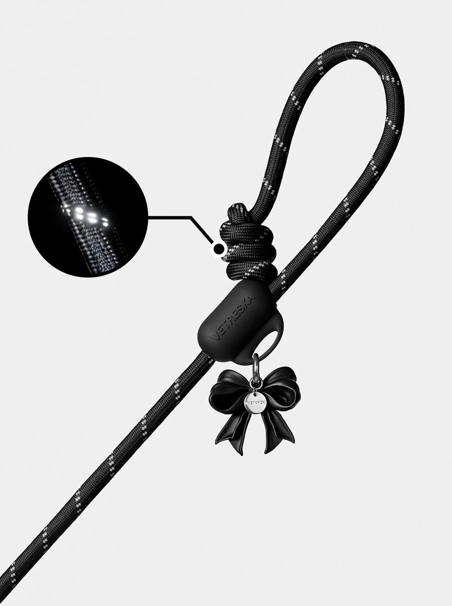 Connect Hands-Free Rope Leash – Bow de Noir
