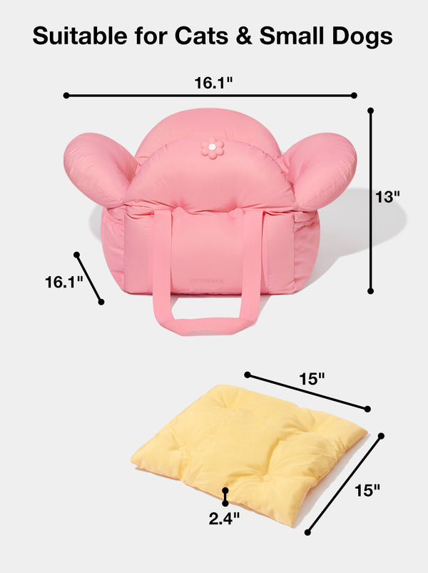 Flora Car Seat Pet Carrier