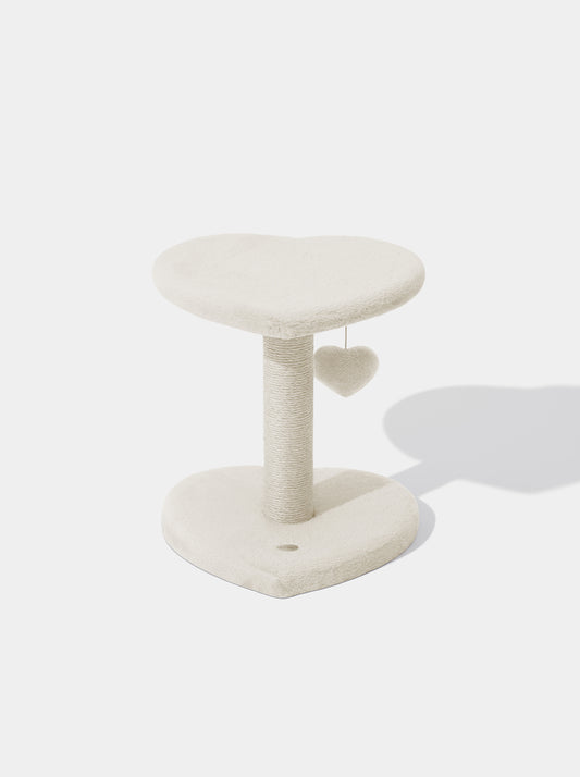 Heart & Hues Cat Climber - Vanilla