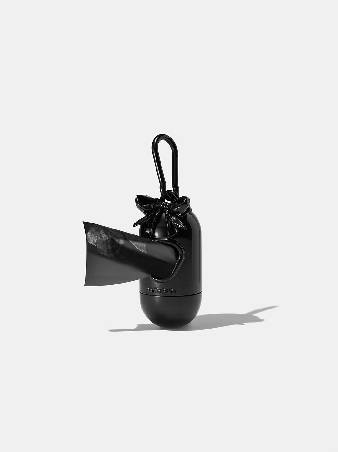 Bow De Noir Pet Poop Bags & Dispenser Set