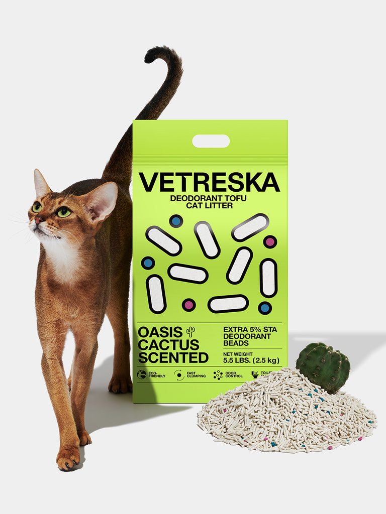 Oasis Cactus Scented Deodorant Tofu Cat Litter