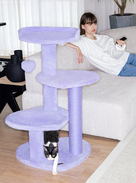 Heartpurrple Cat Climber (Four Platforms)