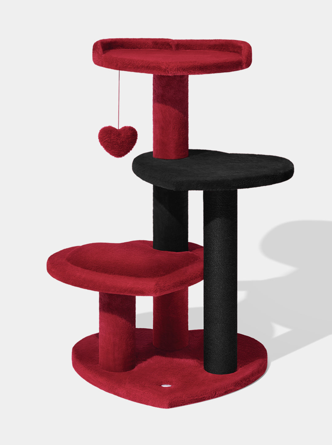 Heartpurrouge & Heartpurrnoir Cat Climber Combo
