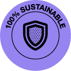 100% SUSTAINABLE