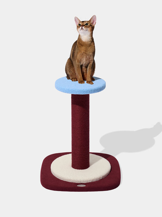 Mist and Merlot Cat Climber - Simple Post