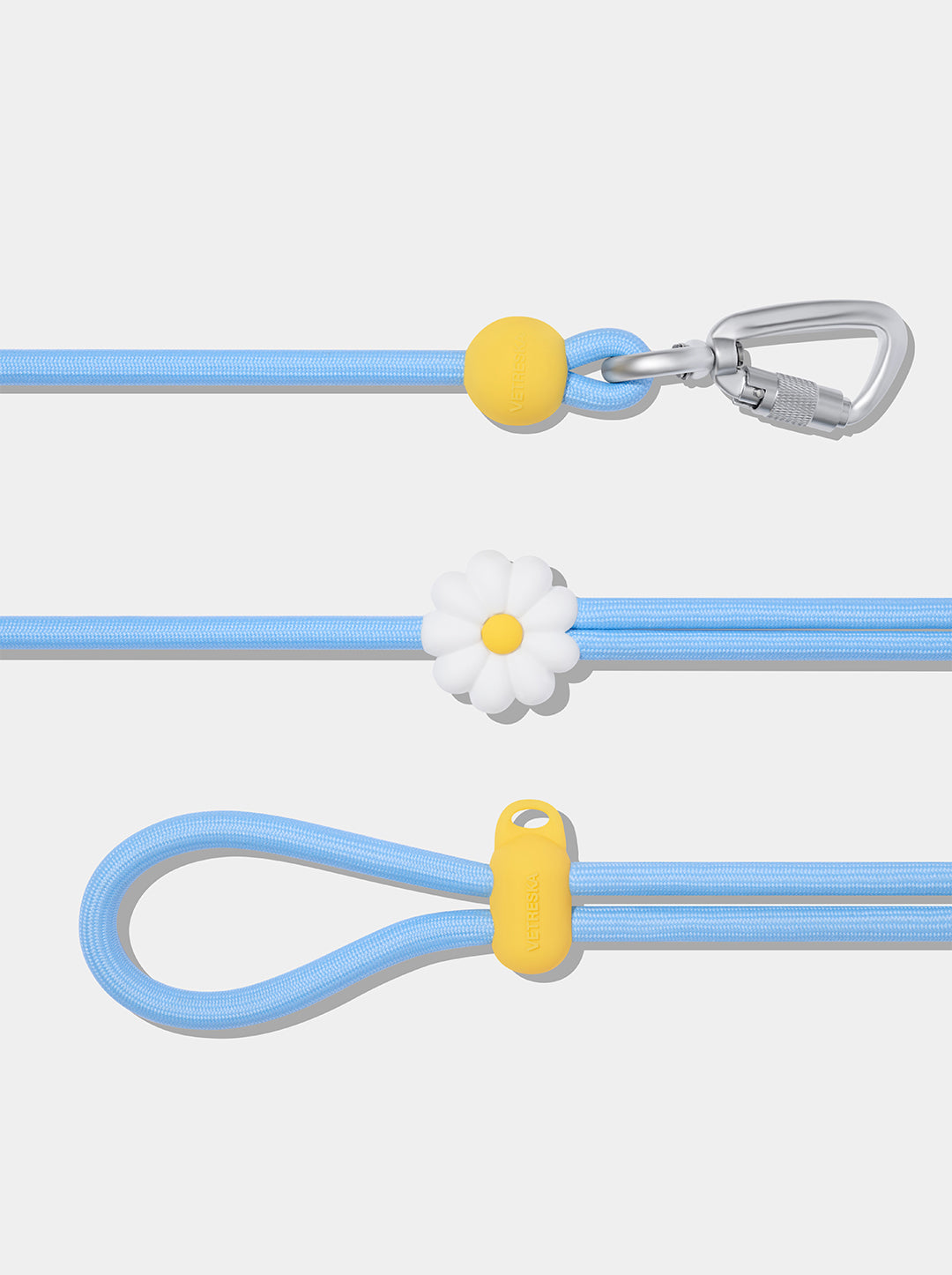 Connect Premium Classic Rope Leash Walk Kit - Daisy