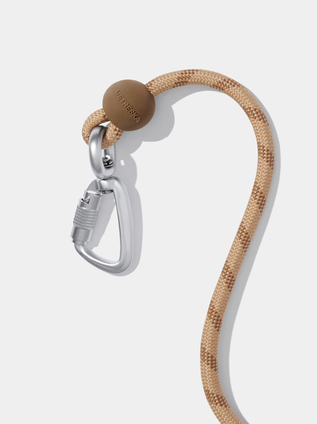 Connect Premium Classic Rope Leash Walk Kit - Coffee