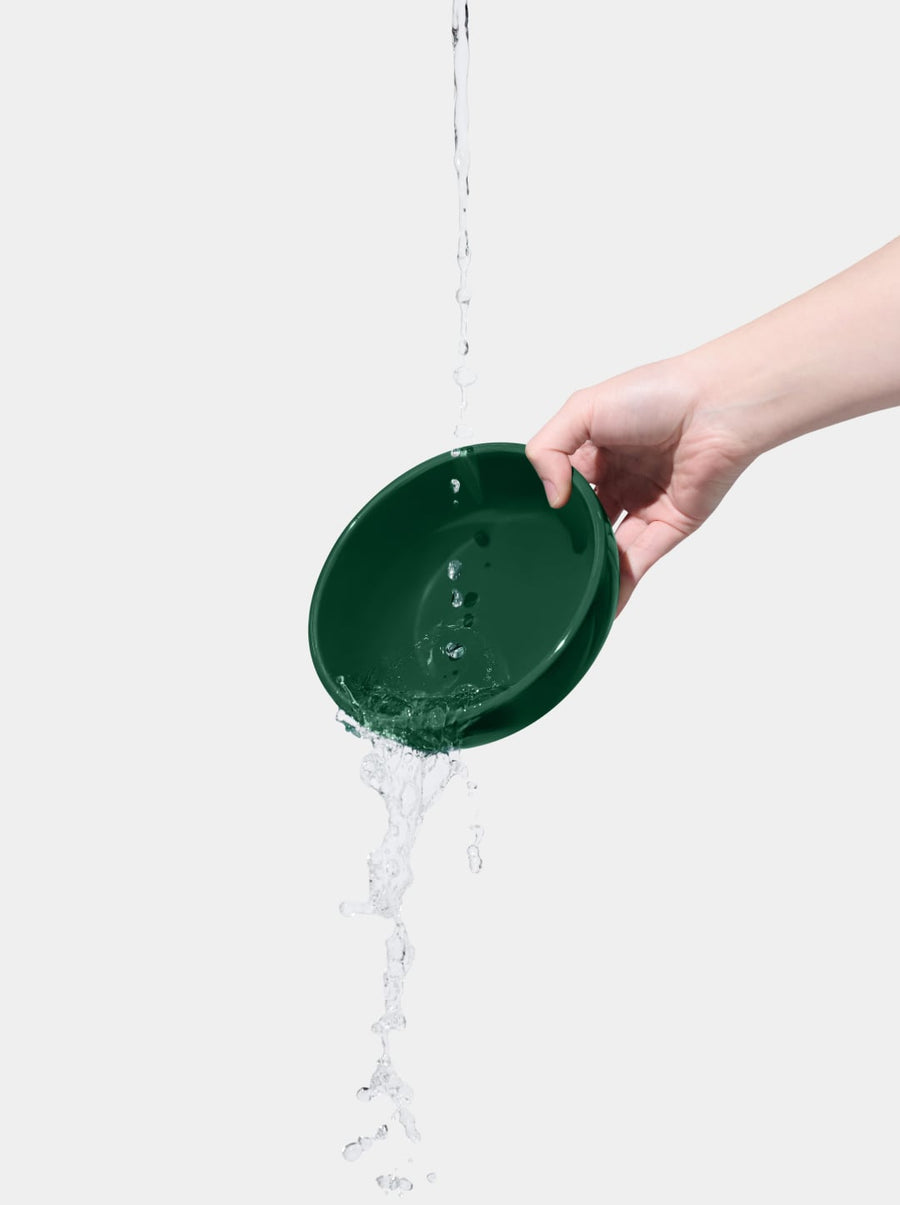 Santal Forest Ceramic Pet Bowl & Mat Set