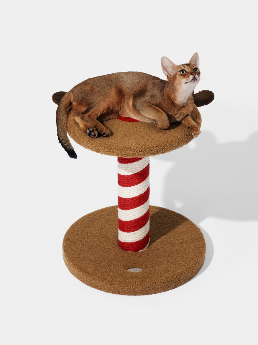 Festive Cat Climber - Jolly Reindeer