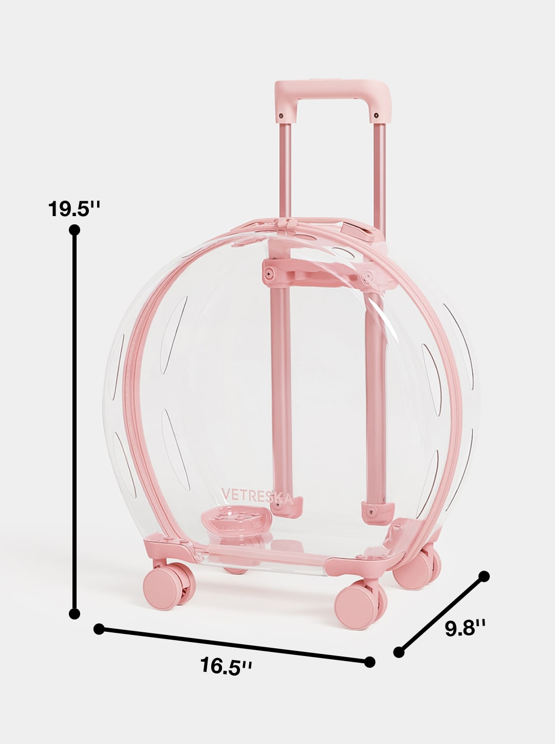 Bubble Pet Carrier - Pink