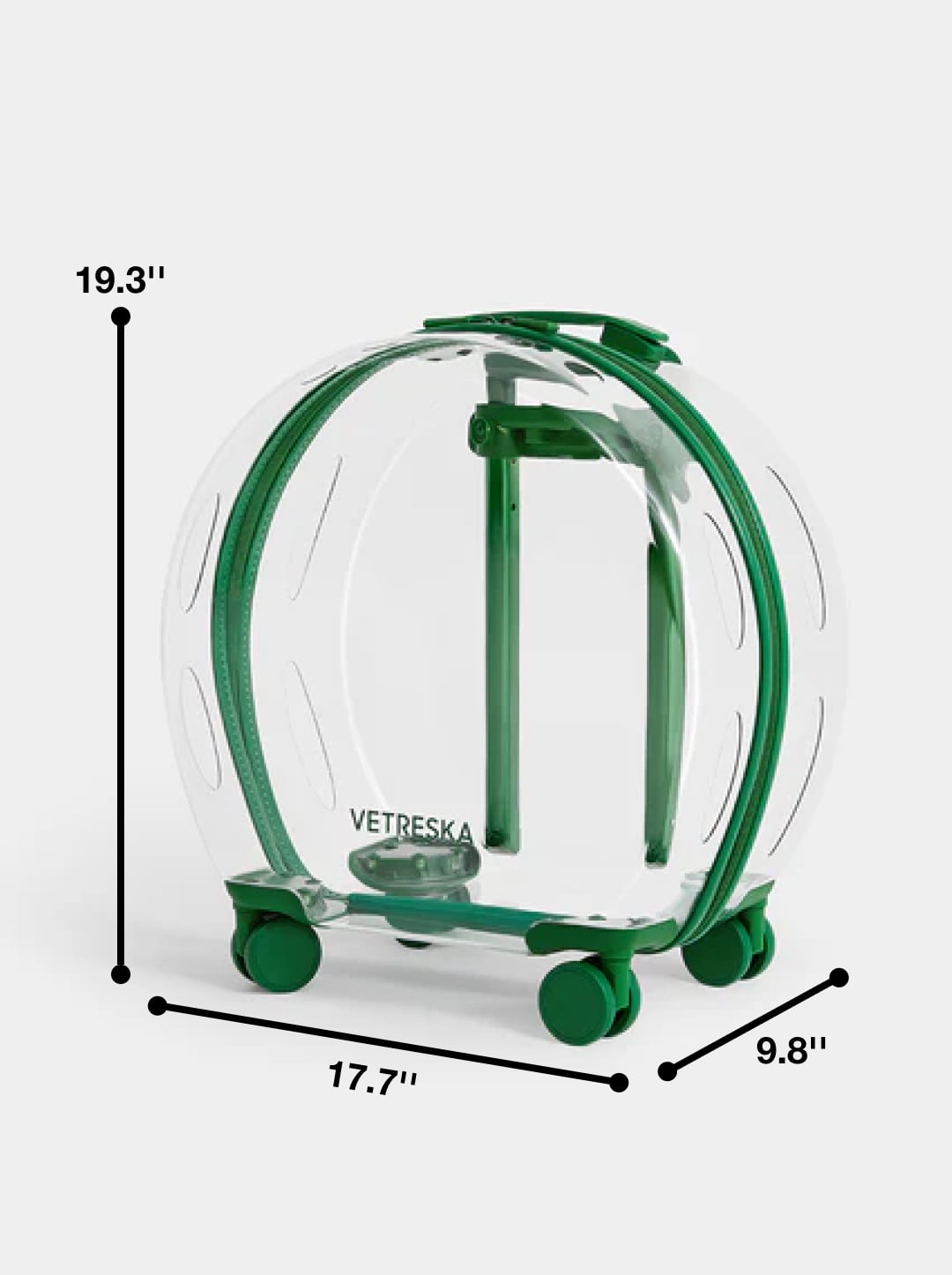 Bubble Pet Carrier - Green