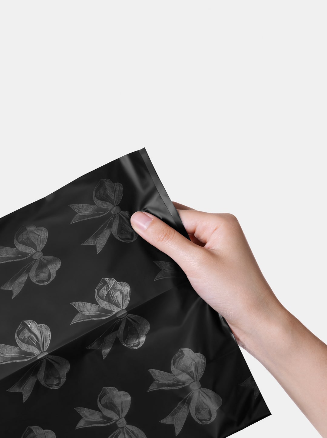 Bow De Noir Pet Poop Bags & Dispenser Set